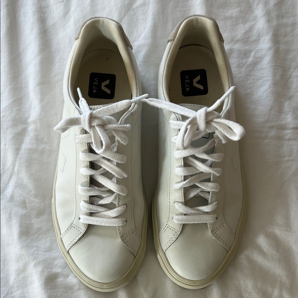 Veja Esplar Leather Logo Sneakers